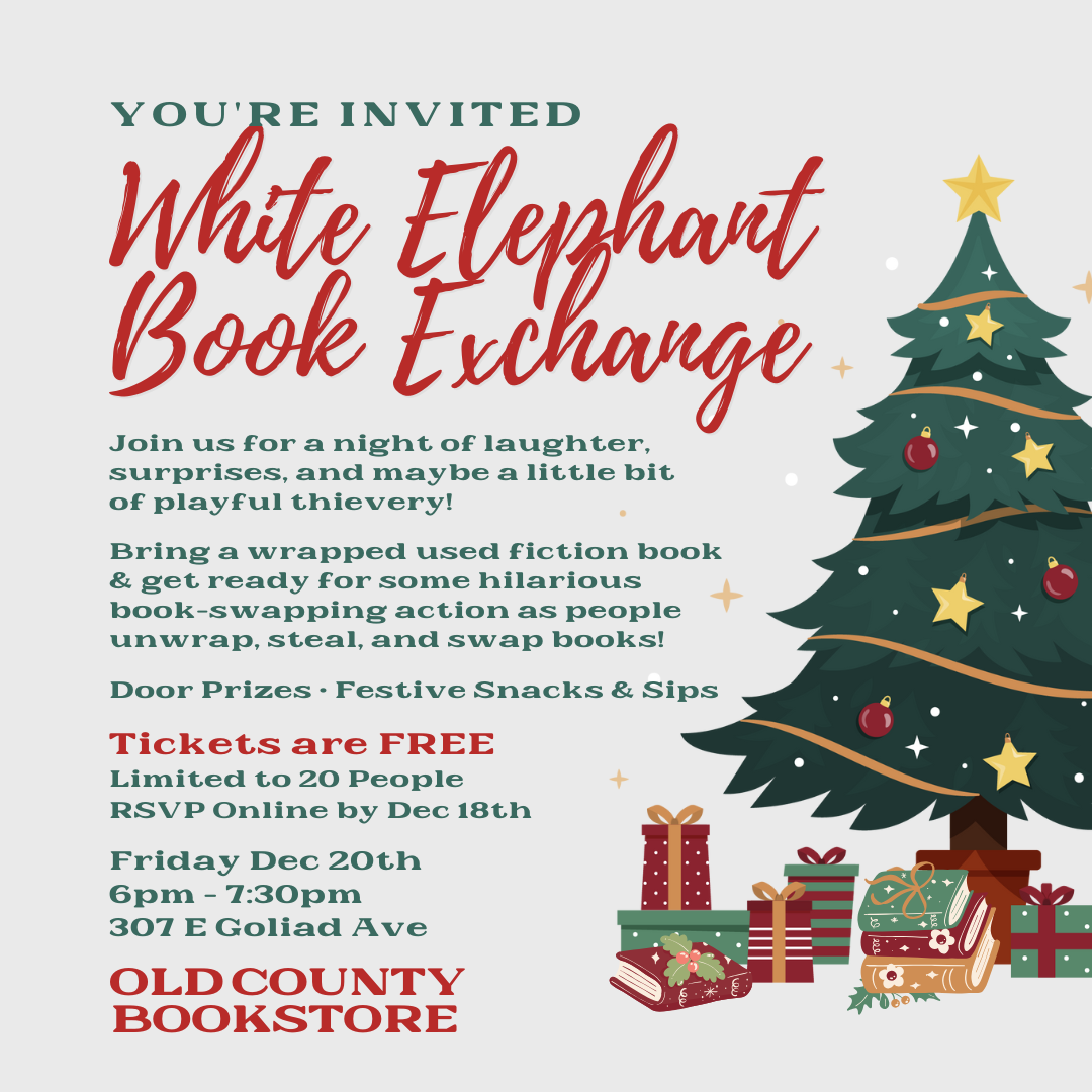 Ticket for Christmas White Elephant Book Exchange