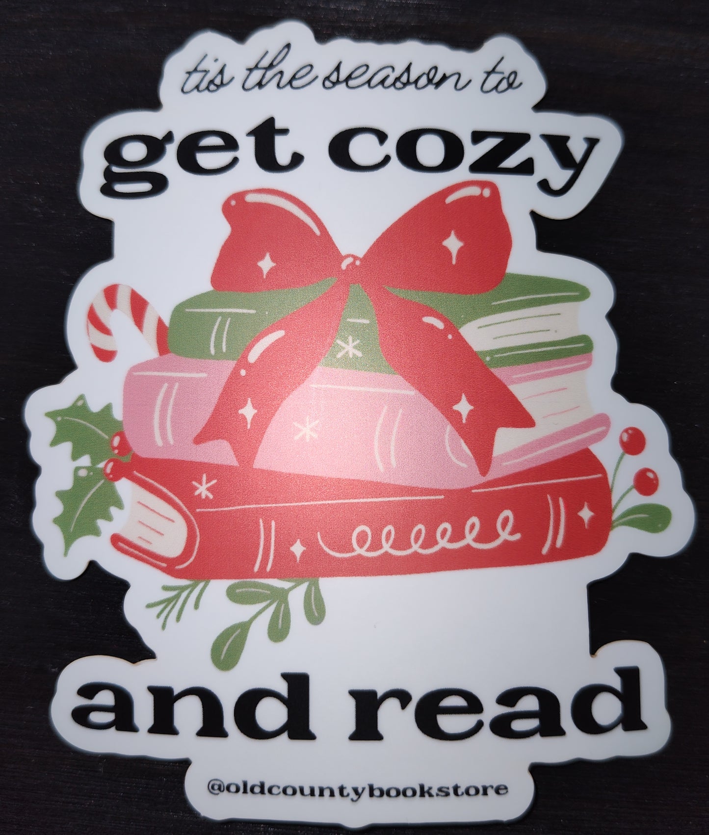 Get Cozy and Read Sticker