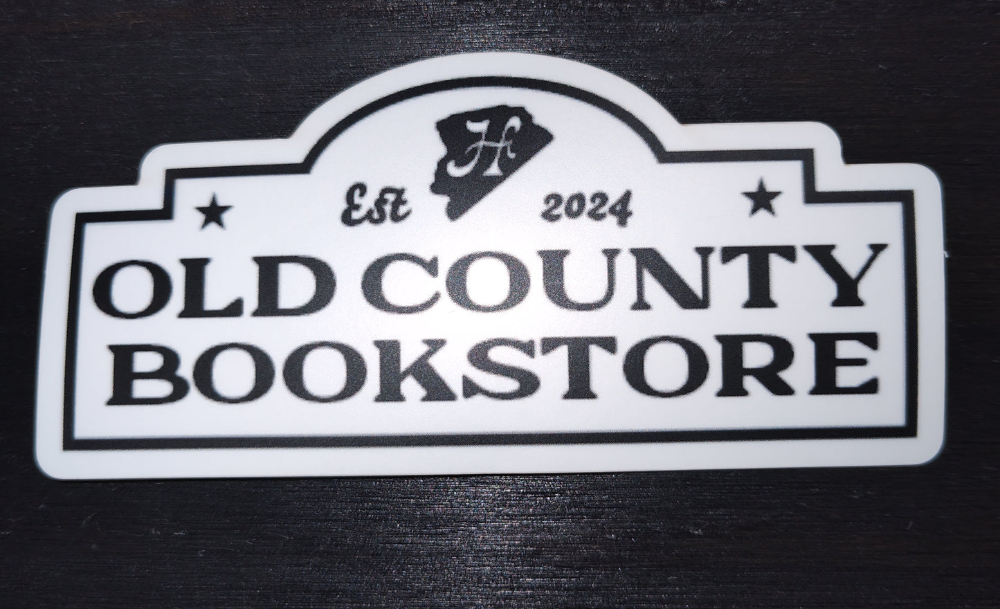 Old County Bookstore Sticker